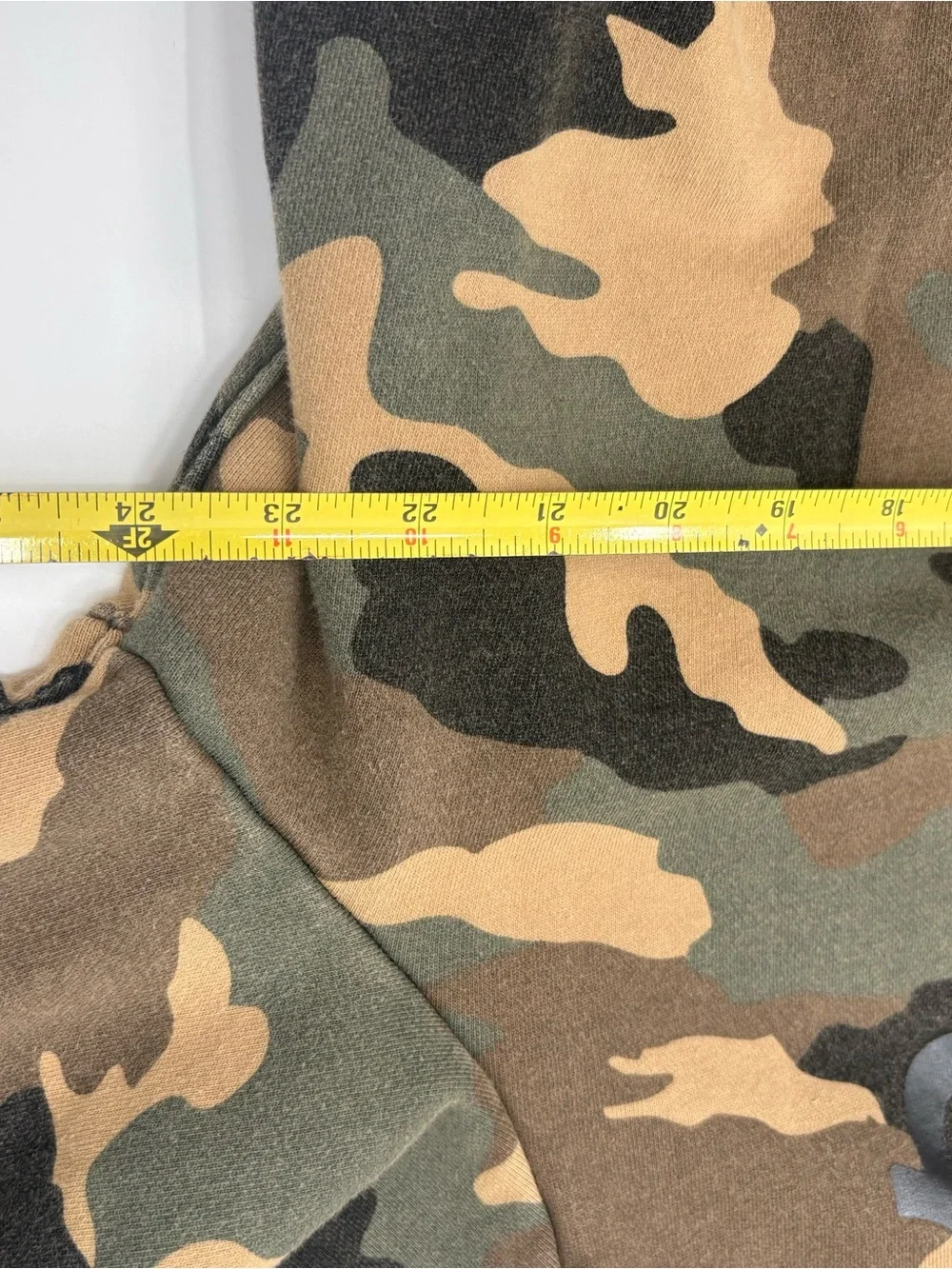 True Religion Men's Camo Zip-Up Hoodie in Olive Green, Tan, Black